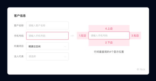 b端产品中,web端表单如何设计