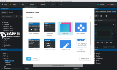 Bootstrap Studio for mac(网页设计工具)免激活版